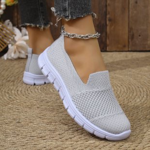 Damen Atmungsaktive Slip-On Sneakers Drune