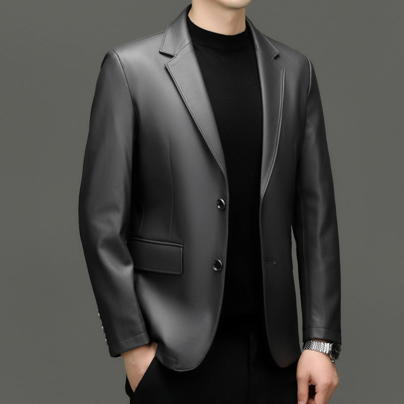 Herren eleganter Blazer mit modernem Schnitt und funktionalen Taschen Drune