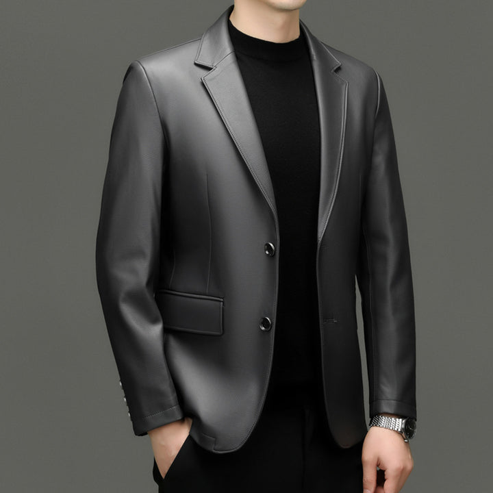 Herren eleganter Blazer mit modernem Schnitt und funktionalen Taschen Drune
