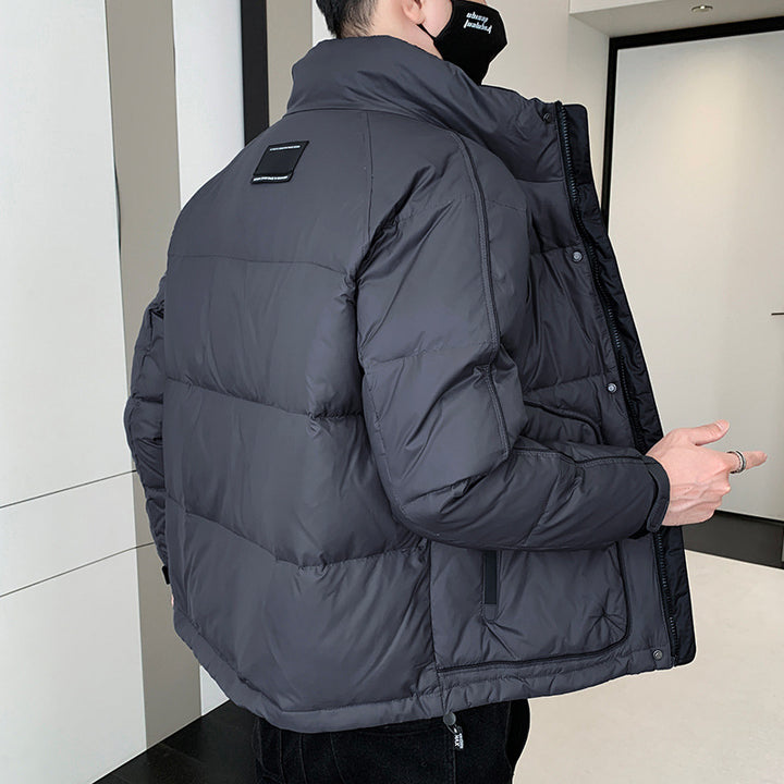 Herren Leichte Daunenoptik-Steppjacke mit ergonomischem Schnitt und verdeckten Eingrifftaschen Drune