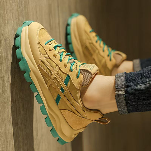 Damen komfortable Sport Sneakers mit rutschfester Sohle und atmungsaktivem Obermaterial Drune