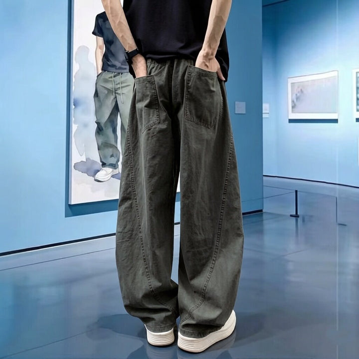 Herren Bequeme Cargo-Hose mit praktischen Seitentaschen Drune