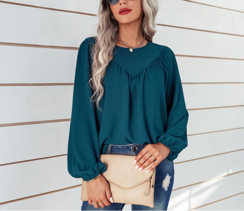 Damen Elegante und lässige Bluse Drune
