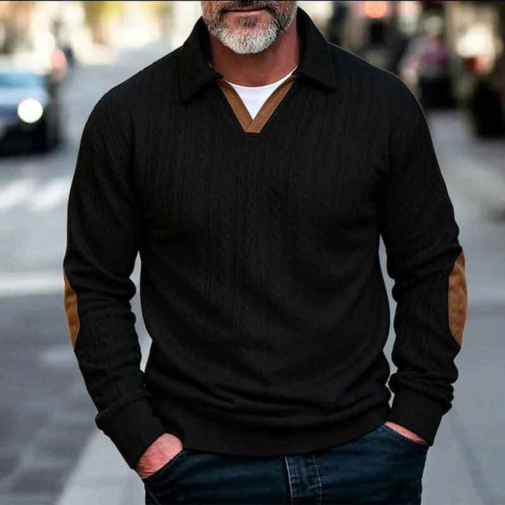 Herren Klassiker Strickpullover Drune