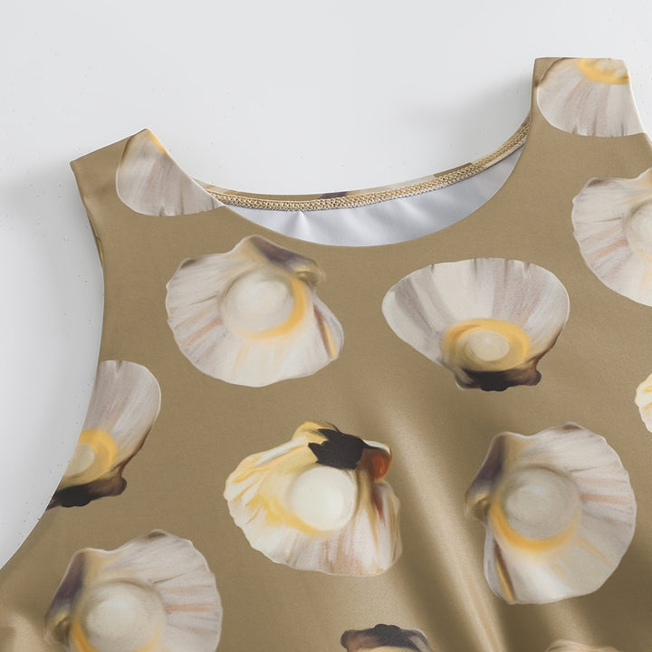 Damen Crop-Top mit modischem Knoten-Design Drune