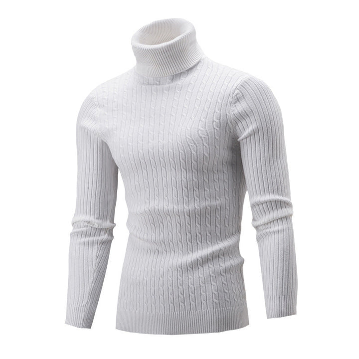 Herren Rollkragenpullover aus hochwertigem Strick Drune