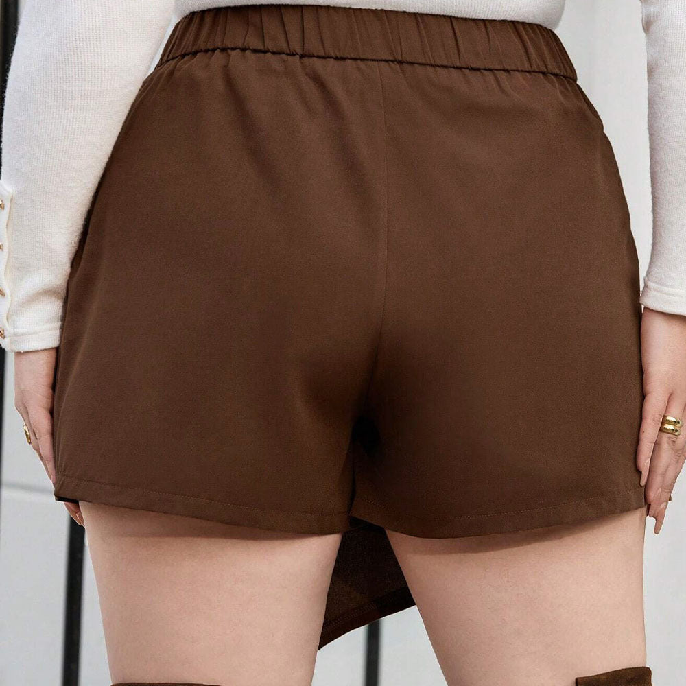 Damen Wickelrock mit elegantem Schnitt und tailliertem Design Drune