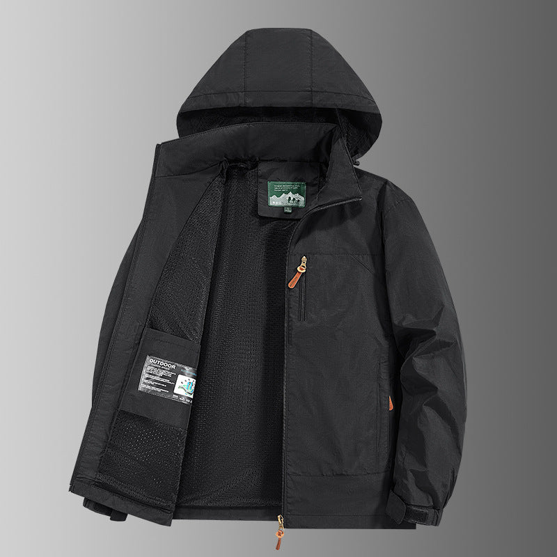 Herren technische Outdoorjacke Drune