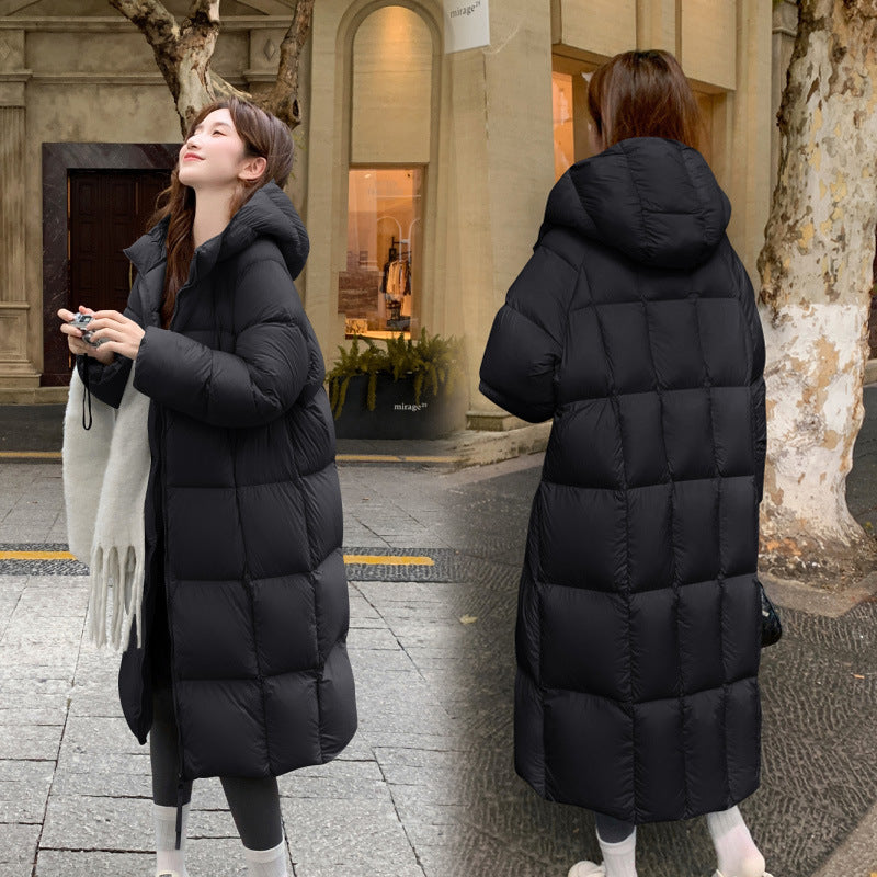 Drune | Marie Stylische Lange Decken Puffa Jacke Für Frauen