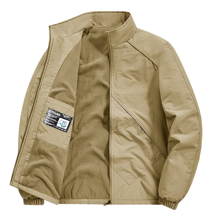 Herren Leichte Übergangsjacke mit Fleece-Futter Drune