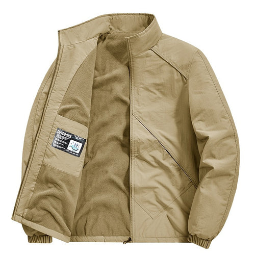 Herren Leichte Übergangsjacke mit Fleece-Futter Drune