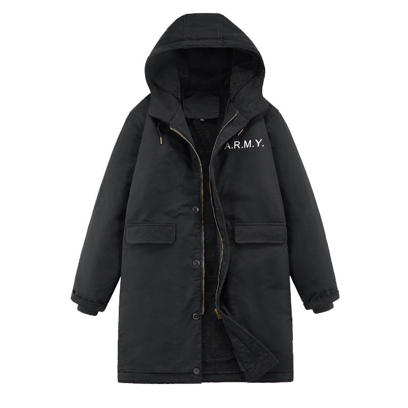 Herren Lange Parkajacke Drune