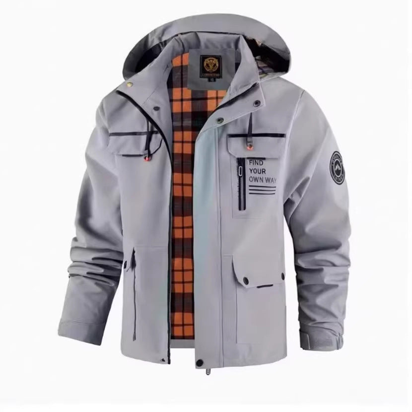 Herren Multifunktionale Adventurejacke Drune