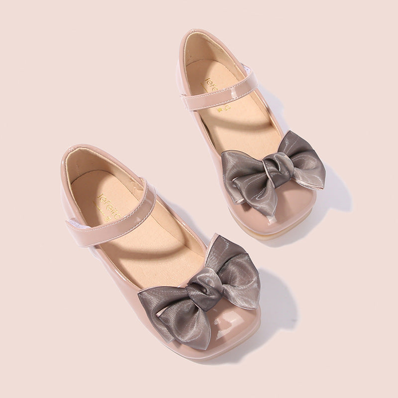 Mädchen Ballerinas mit dekorativem Schleifen-Design Drune