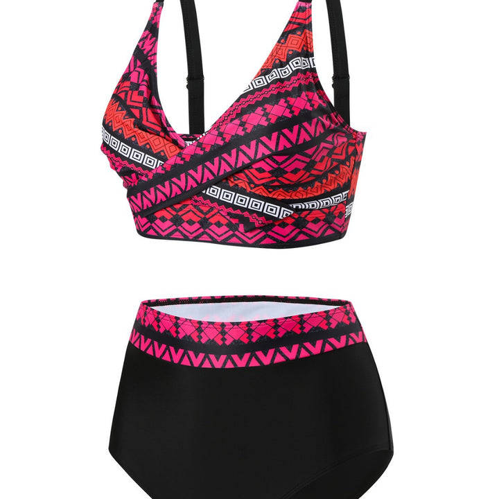 Damen Sportlicher Bikini Drune