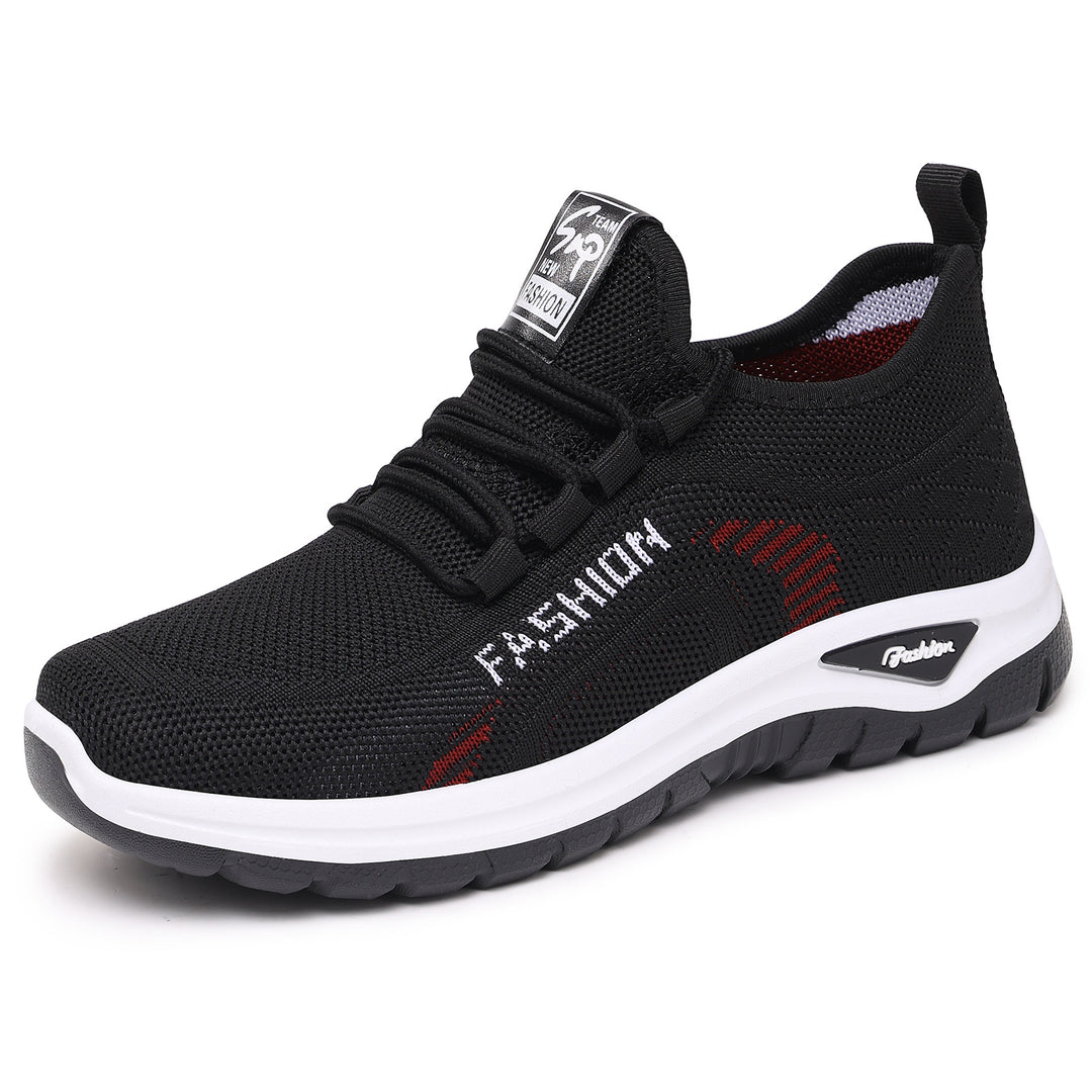 Damen nan Slip-On Lauf- und Alltagsschuh aus nahtlosem Strick mit ergonomischer Stoßdämpfung Drune