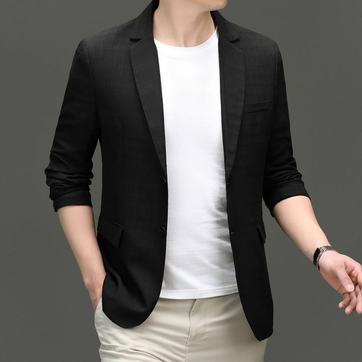 Herren Blazerjacke mit modernem Schnitt und eleganten Details Drune