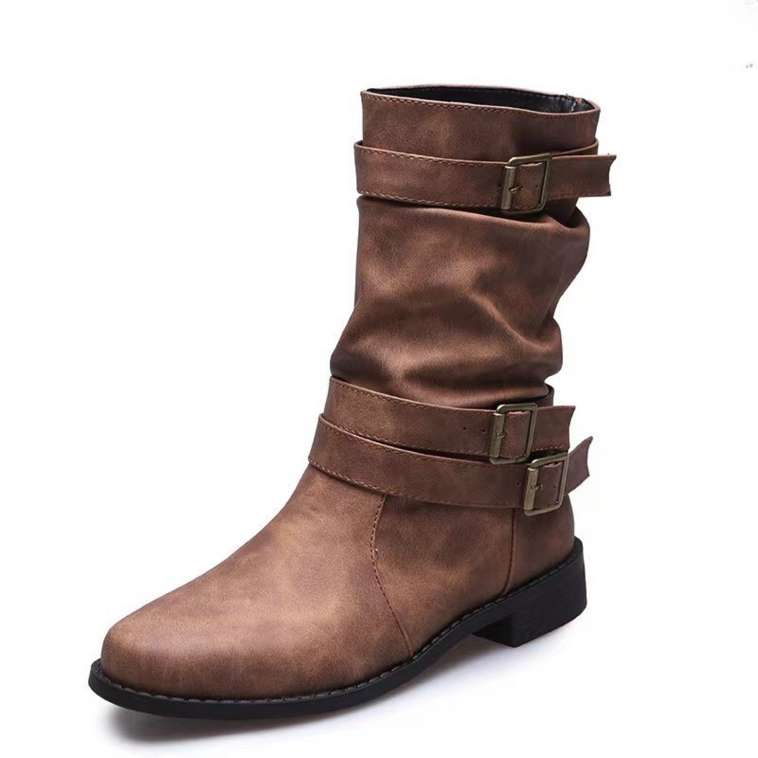 Drune | stiefeletten Mit Schnallenriemen - Mehrere Riemen