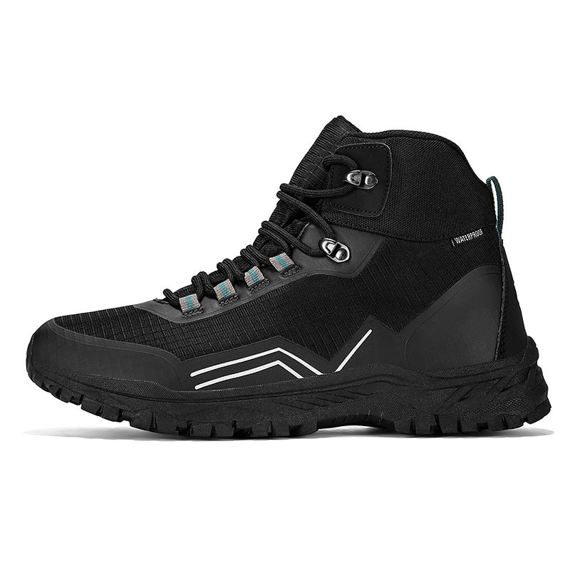 Damen Knöchelhohe leichte Wander‑ und Trekkingstiefel mit gepolstertem Schaft Drune
