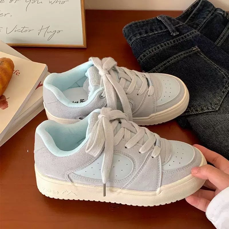 Damen Sneakers im modernen minimalistischen Design mit atmungsaktiven Oberflächen und gepolsterter Innensohle Drune