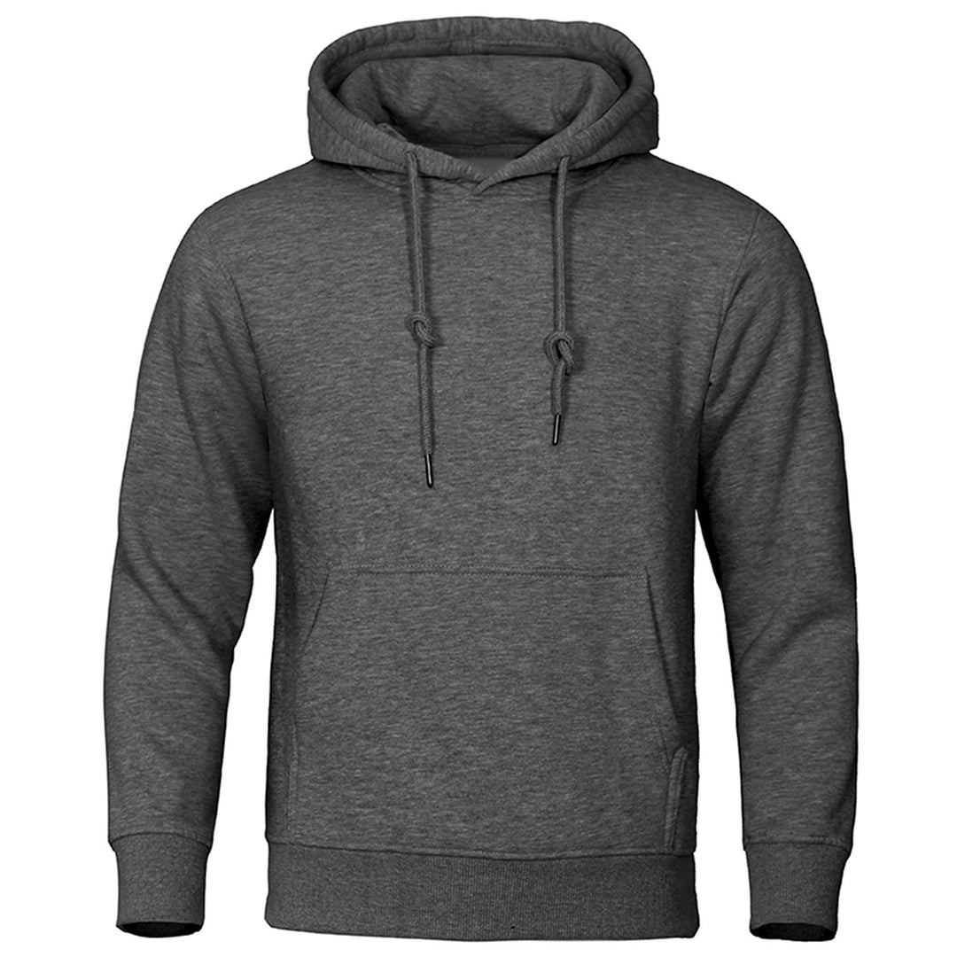 Unisex Premium-Kapuzenpullover mit extra hohem Kragen, Kängurutasche und gebürstetem Innenfutter Drune