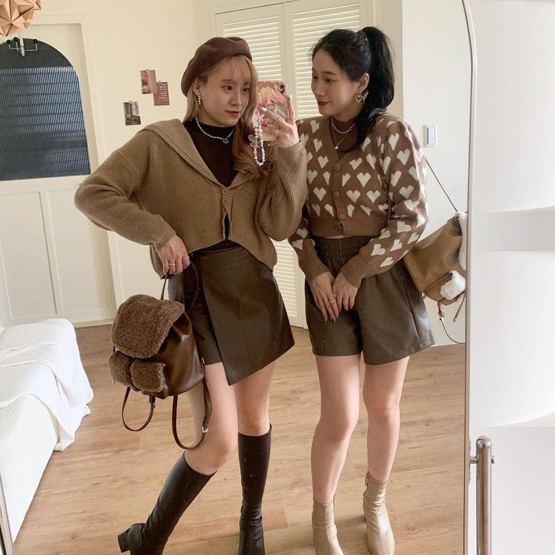 Damen Minirock mit elegantem Schnitt und praktischen Eingrifftaschen Drune