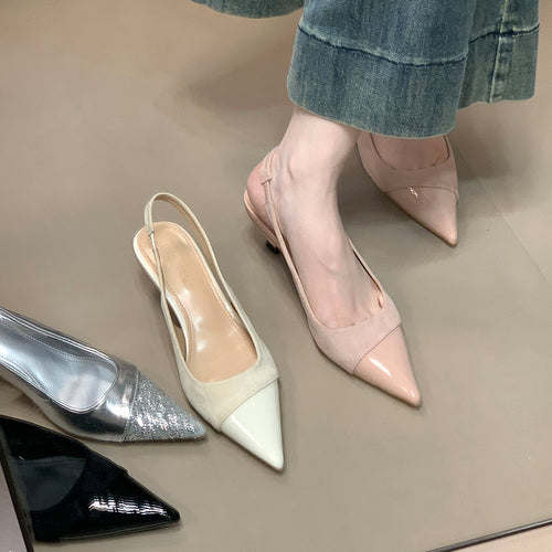 Damen Elegante Slingback-Pumps mit komfortabler Lederfußbettung und modernem Schnitt Drune