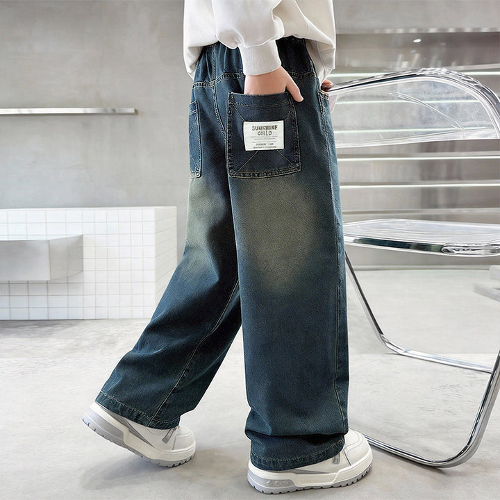 Unisex Weite Jeanshose Drune