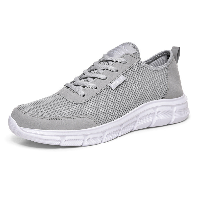 Unisex nan leichter Freizeit-Sneaker mit nahtlosem Mesh-Obermaterial und viskoelastischer Zwischensohle Drune
