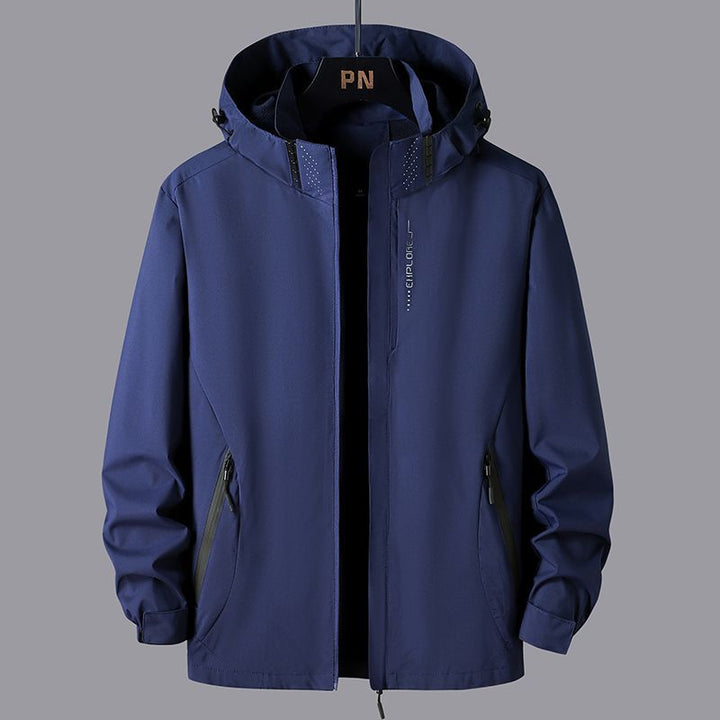 Drune - Unisex wasserdichte Jacke mit Kapuze