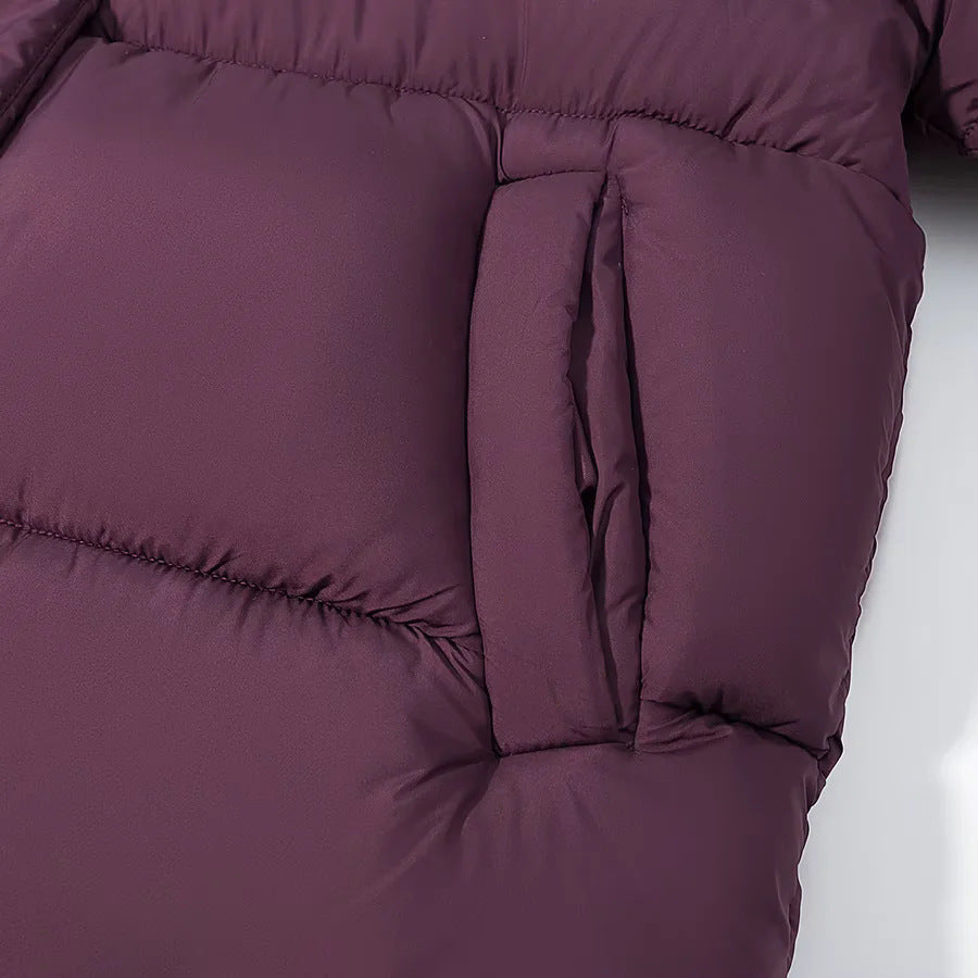 Damen nan gesteppte Kapuzen-Pufferjacke im Oversize-Boxy-Schnitt Drune
