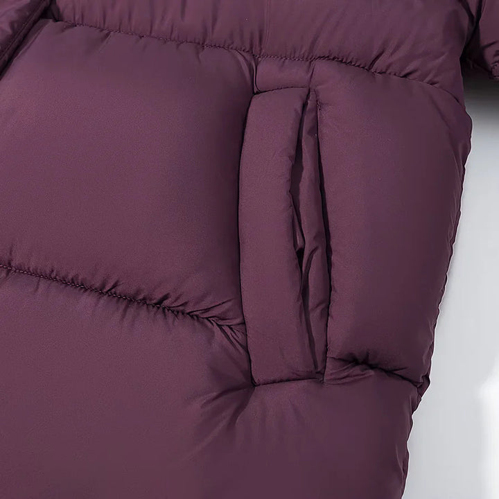 Damen nan gesteppte Kapuzen-Pufferjacke im Oversize-Boxy-Schnitt Drune