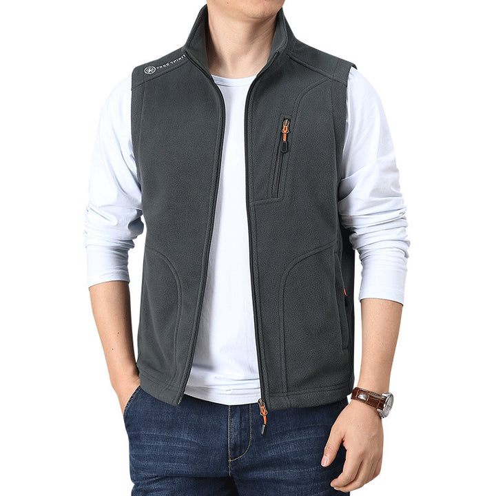 Herren Weiche Fleece-Weste Drune