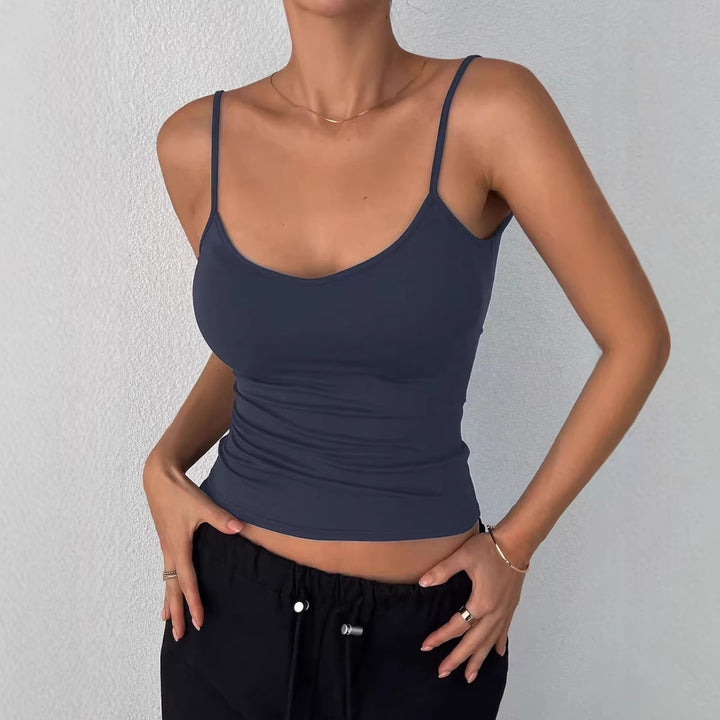 Damen Sportliches Top Drune