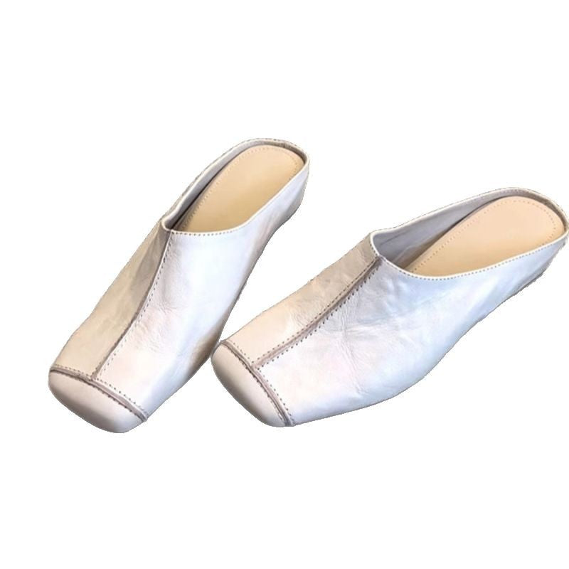 Damen Clogs aus hochwertigem Leder mit besonderem Design und komfortabler Passform Drune