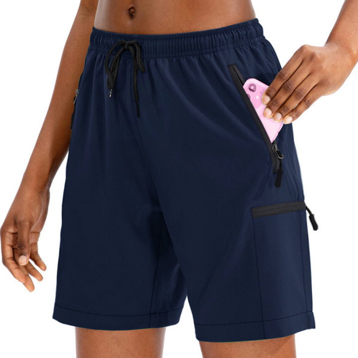 Damen Sportliche Shorts mit innovativen Seitentaschen Drune