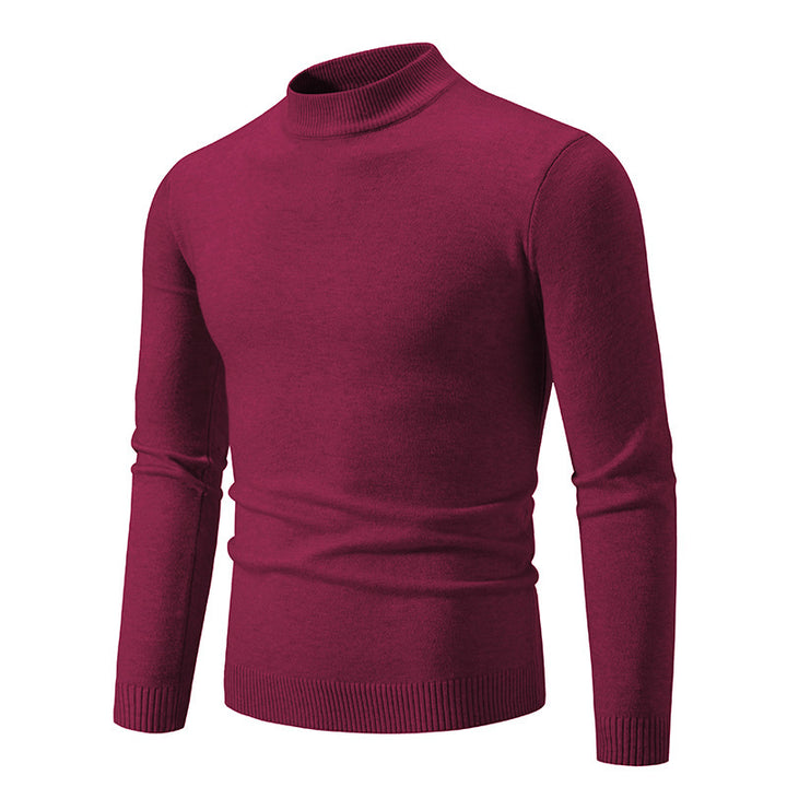 Herren Rollkragenpullover aus hochwertiger Baumwolle Drune