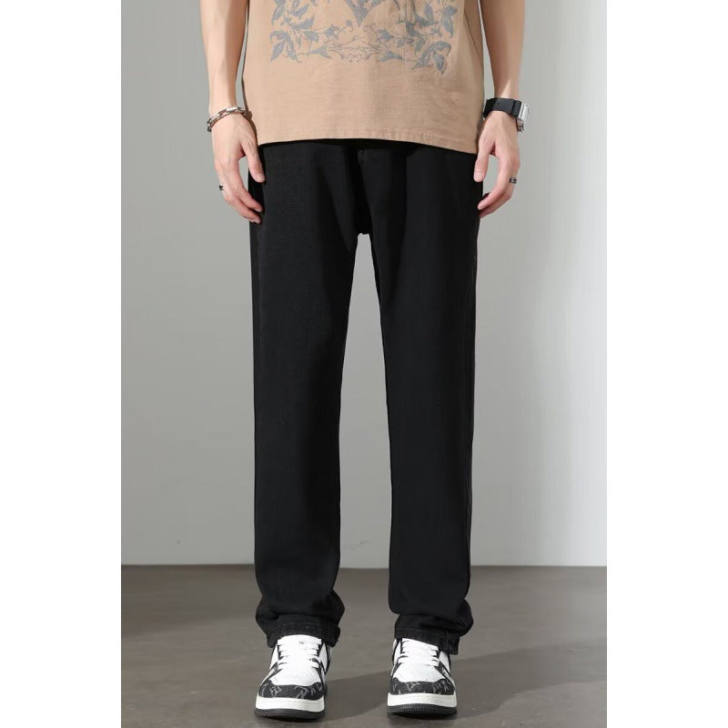 Herren Bequeme Relaxed Fit Jeans Drune