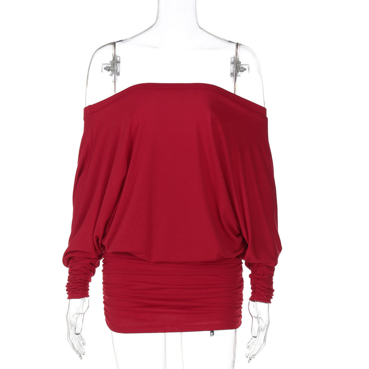 Damen Off-Shoulder Minikleid mit lässigem Schnitt und weichem Material Drune