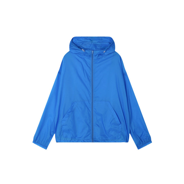Damen leichte Regenjacke mit praktischen Taschen Drune