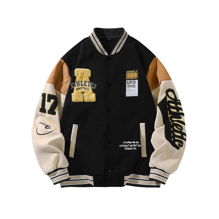 Herren Elegante College-Jacke Drune