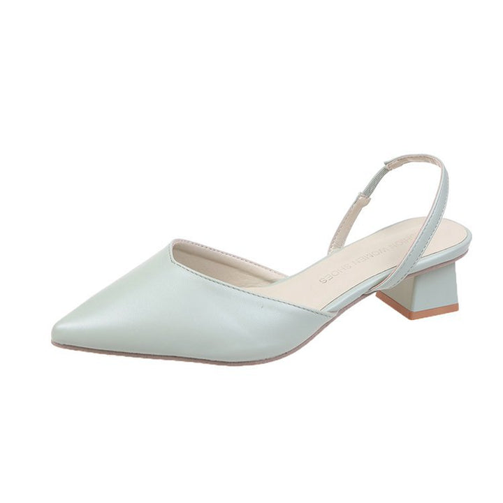 Damen Elegante Slingback Pumps mit schickem Schnitt und komfortablem Blockabsatz Drune