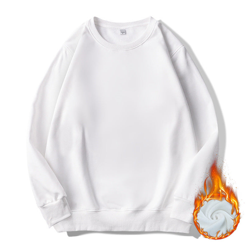 Herren Thermo-Fleece-Sweatshirt mit Rundhalsausschnitt und oversized Schnitt Drune