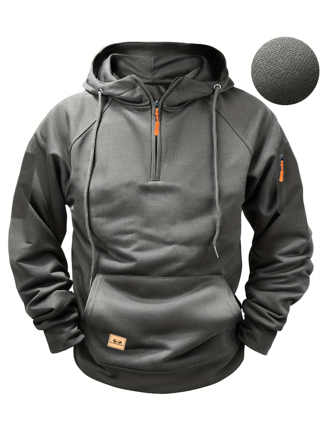 Herren Thermo-Fleece Kapuzenpullover Drune