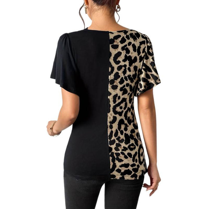 Damen Trendiges Oberteil mit asymmetrischem Design und raffinierten Cut-Outs Drune
