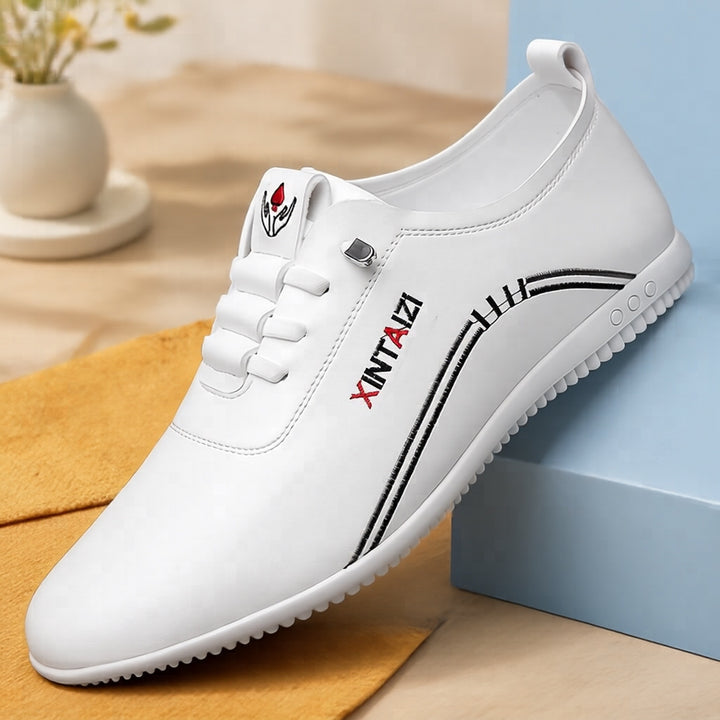Herren Elegante und bequeme Echtleder Sneakers Drune