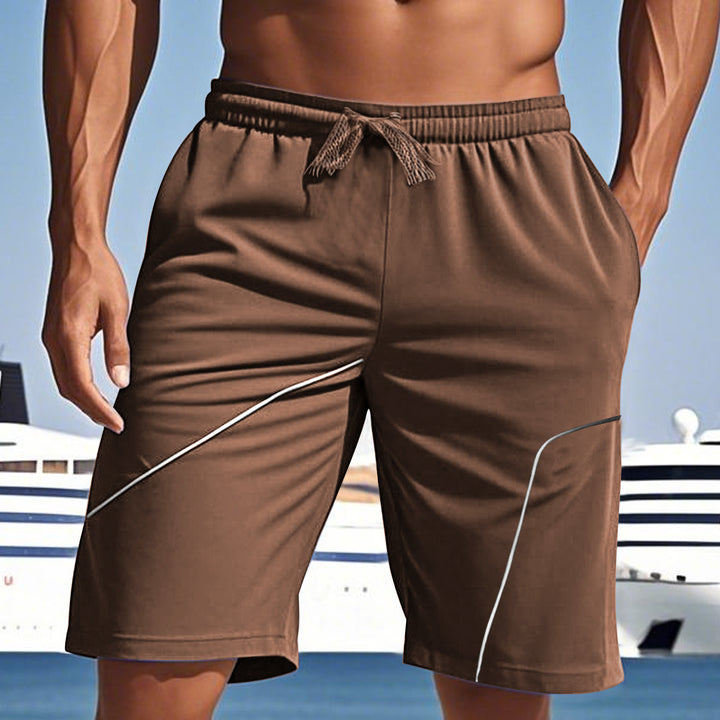 Herren Sportliche Shorts mit atmungsaktiver Gewebetechnologie und praktischen Taschen Drune