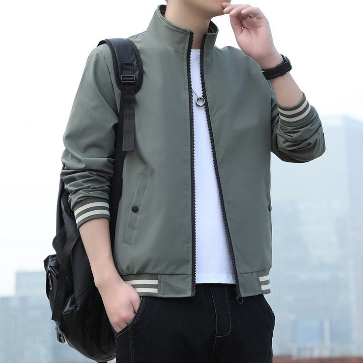 Herren Sportliche Bomberjacke mit seitlichen Taschen Drune