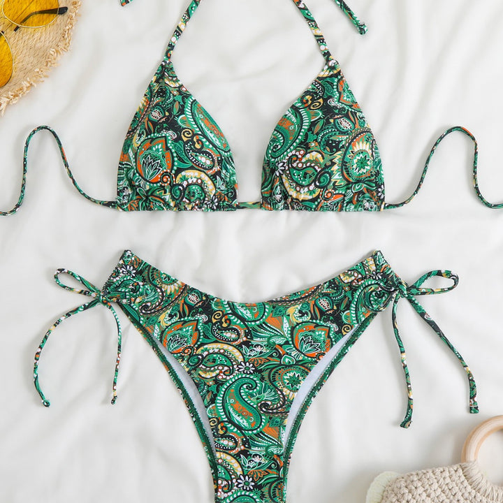 Damen Triangel-Bikini mit raffinierter Paisley-Optik Drune