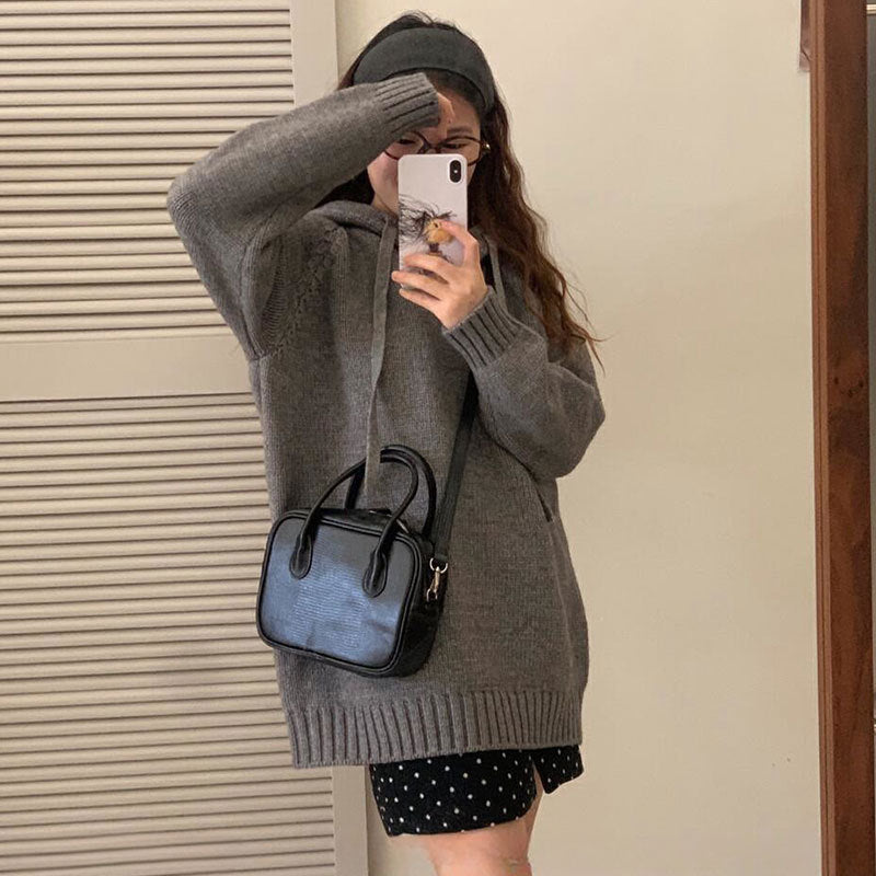 Damen Kapuzenpulli im Oversized-Design Drune